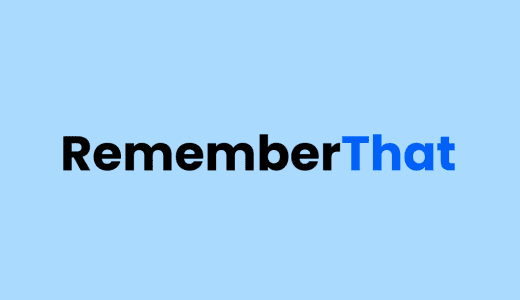 remember that